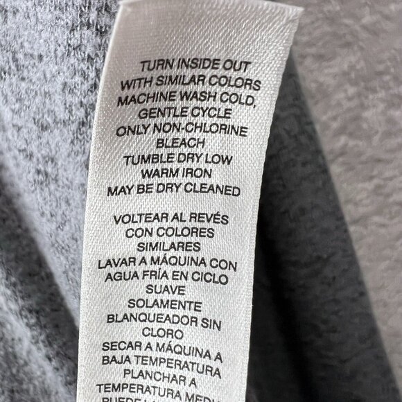 Chico’s Weekend Sweater Womens XL Gray Cowl Neck Soft Cozy Oversized Relaxed - Picture 8 of 10